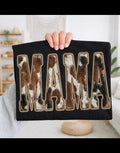 Cow print mama