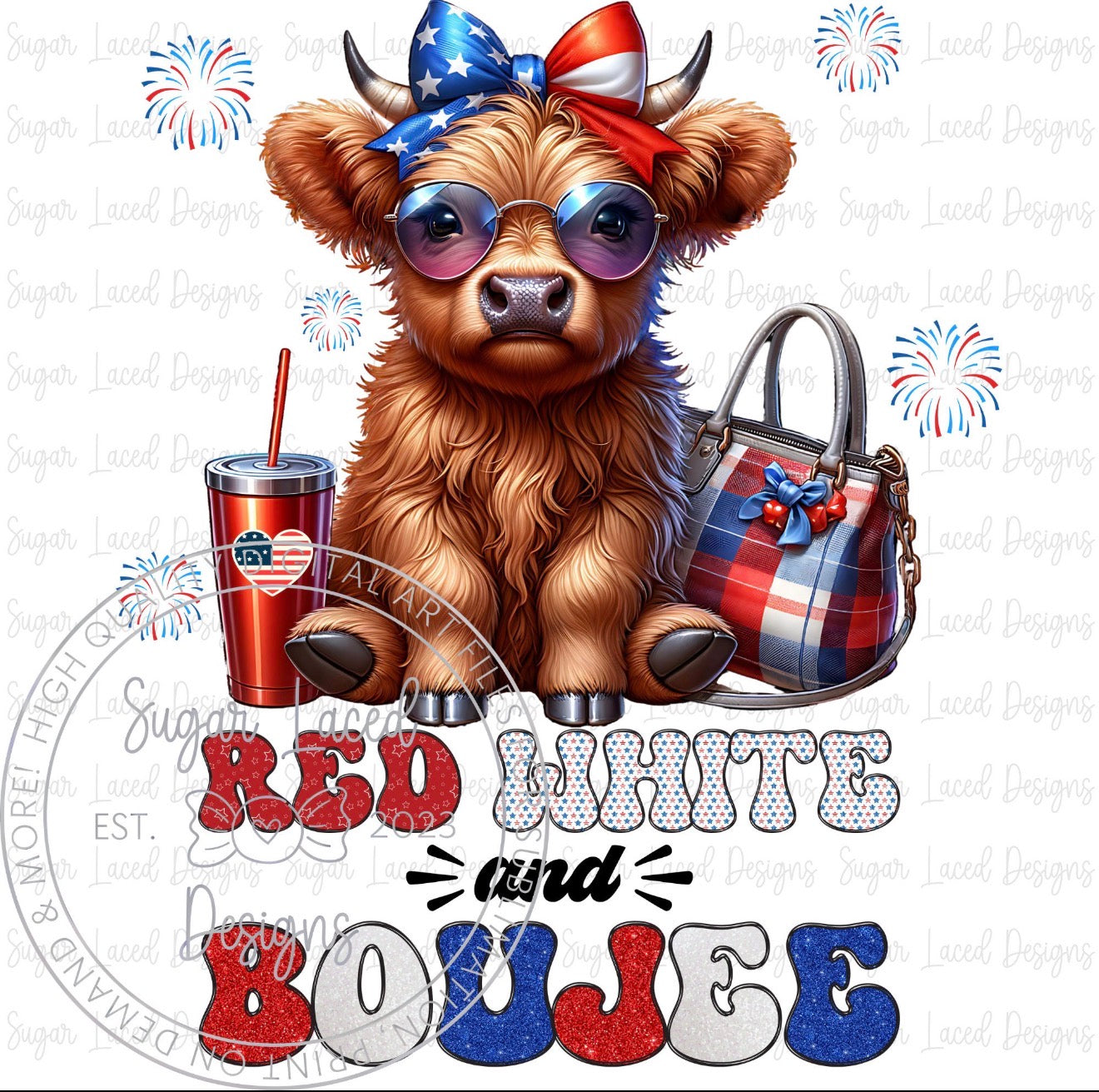Red white and boujee