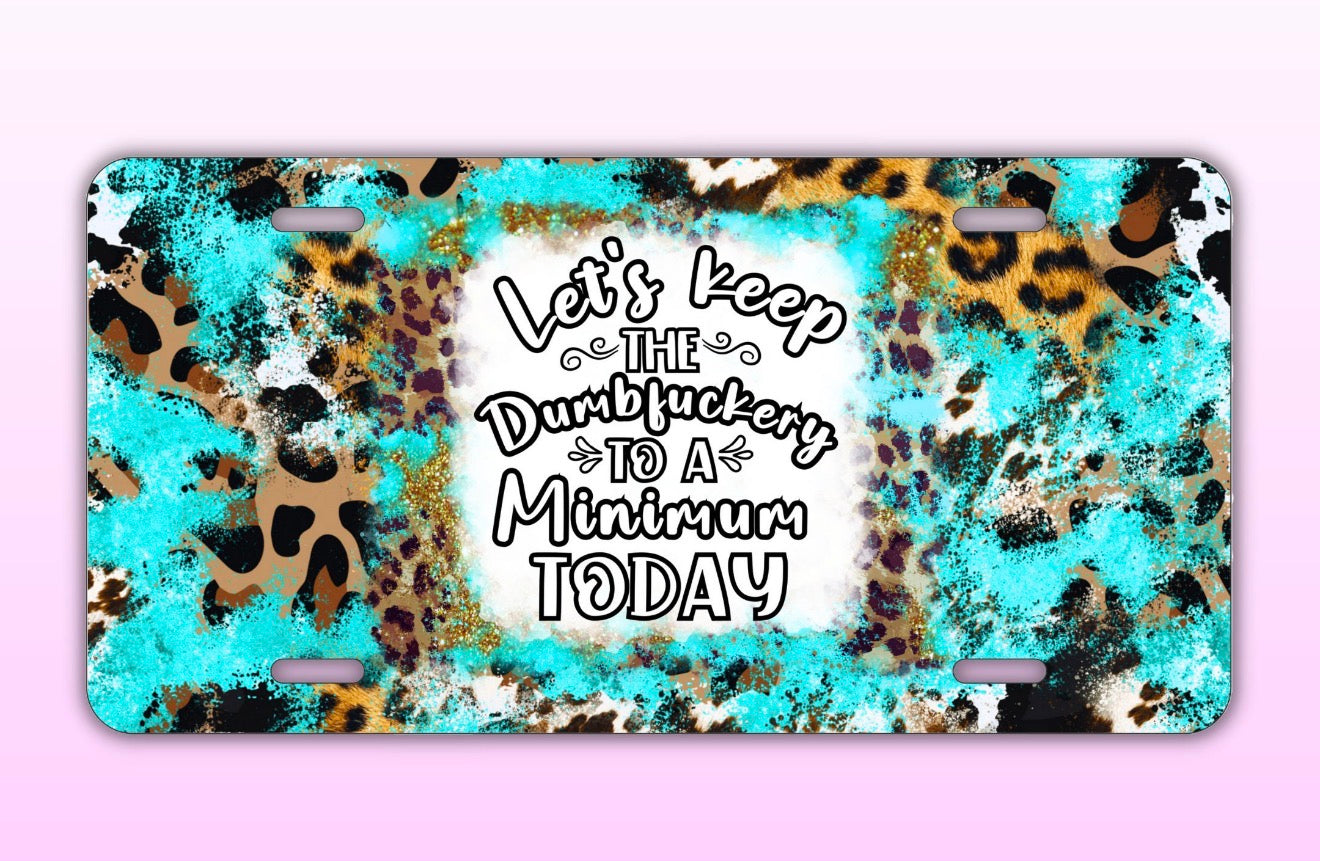 Front vehicle tag