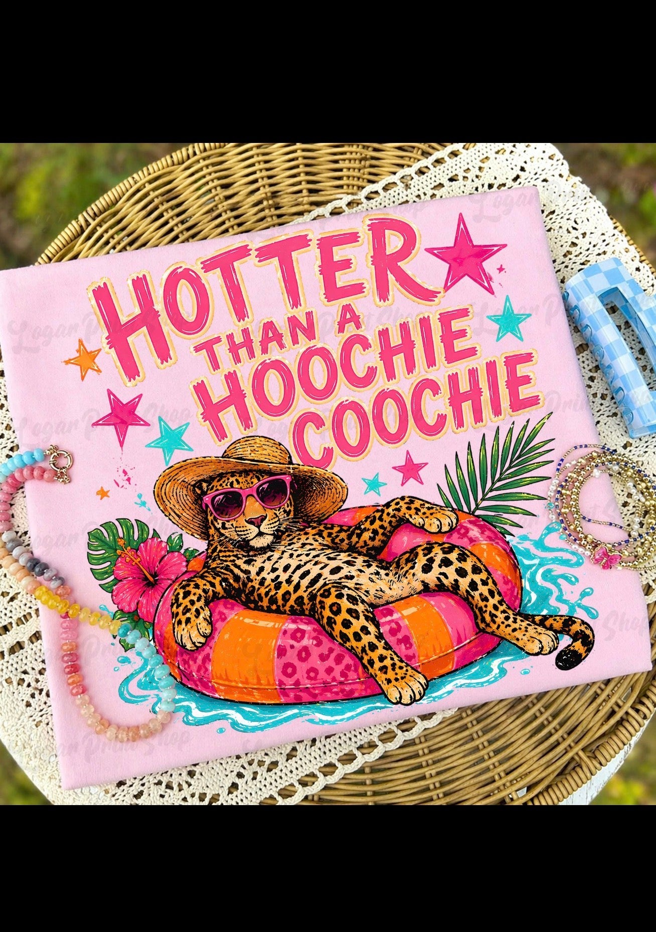 Hotter than a hoochie coochie short sleeve