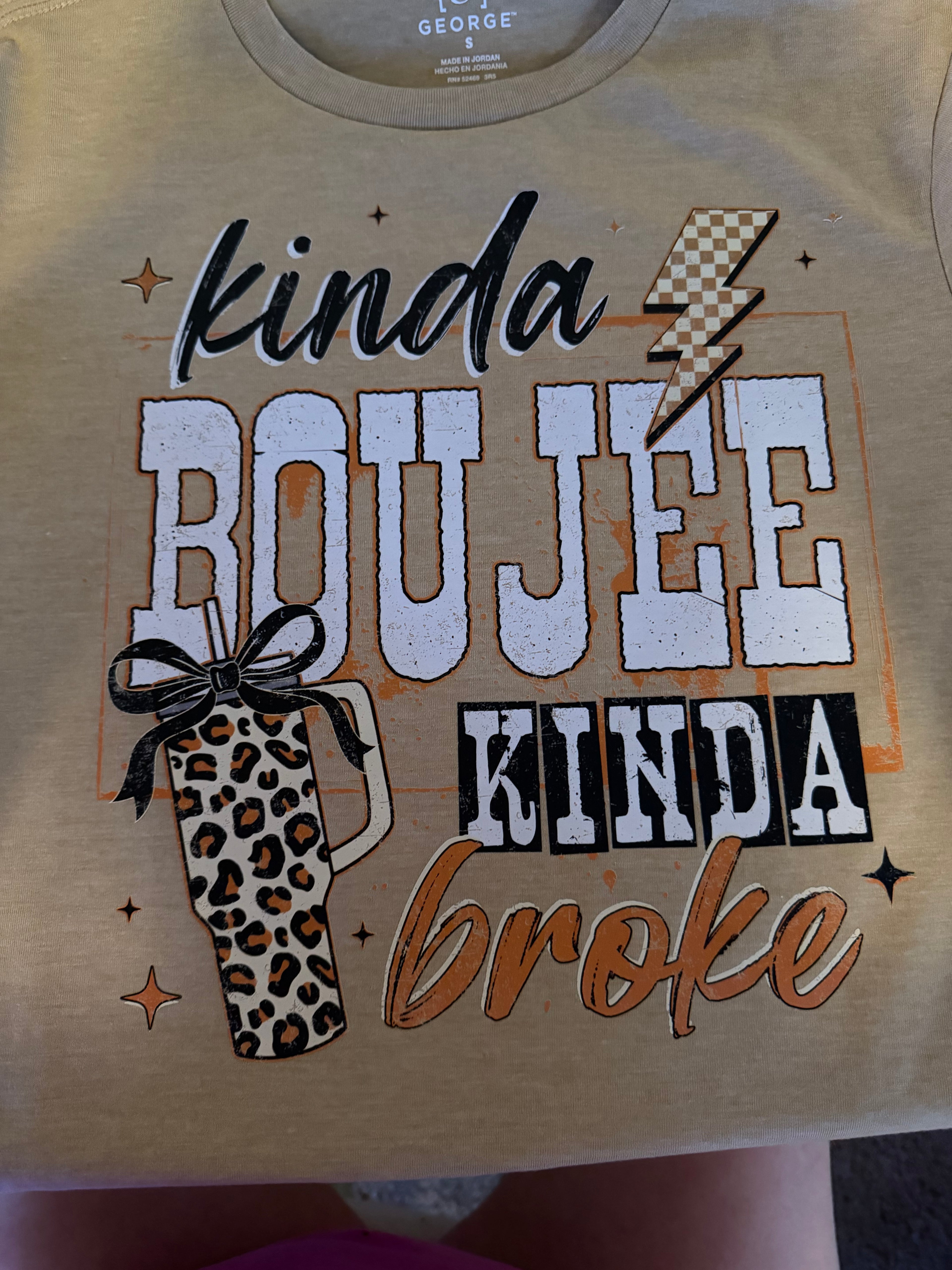 Kinda boujee kinda broke